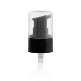 24mm Black Treatment Pump with Clear Overcap